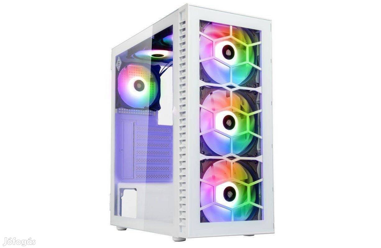 Új Core I5 12400 Gamer Számítógép 16GB 500GB SSD Gtx 1660S 6GB DDR6 3D