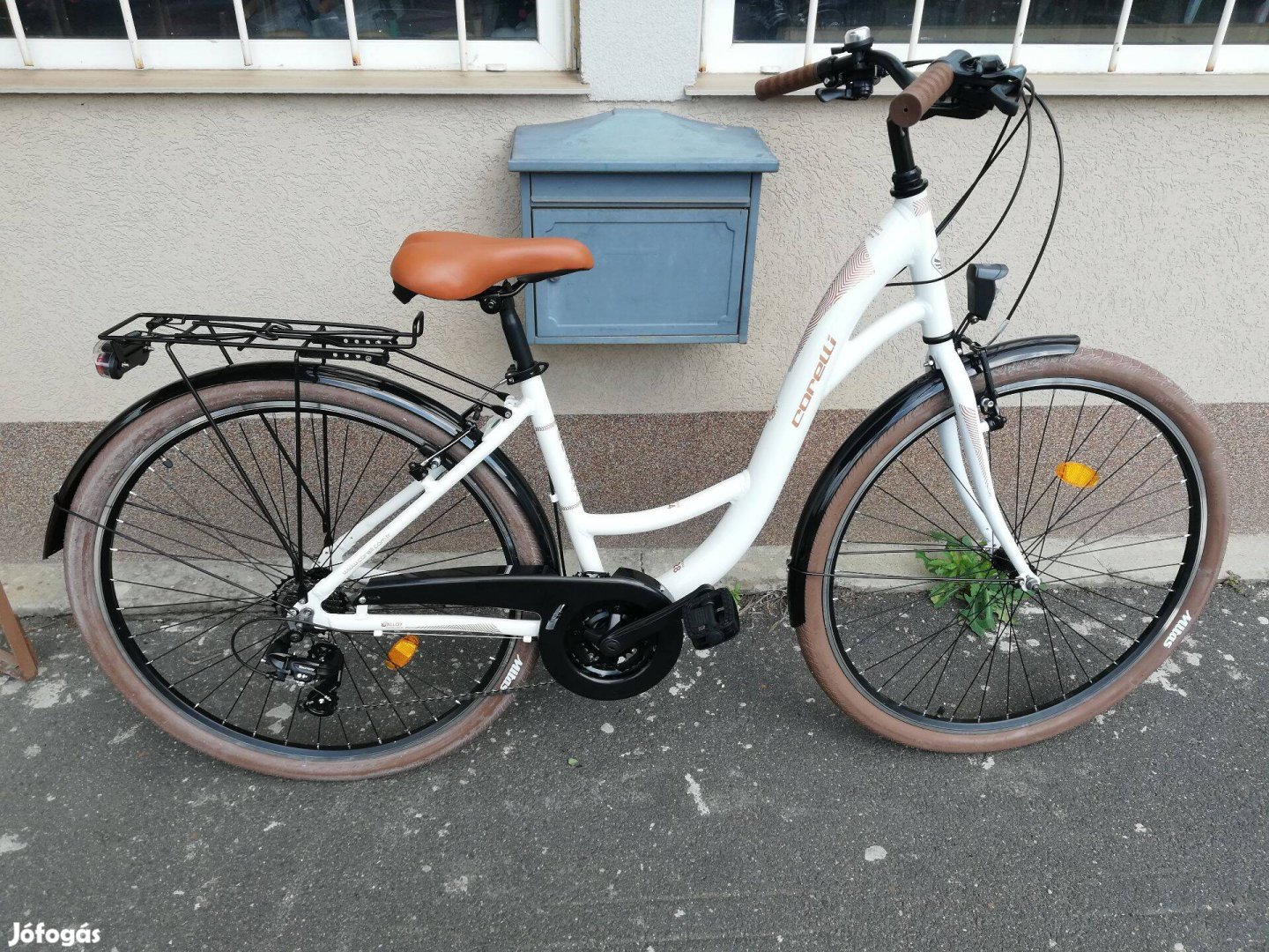 Új Corelli Glowie 28" Női aluvázas fehér kerékpár! (68)