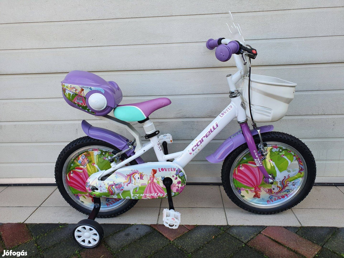 Új Corelli Lovely Unikornis Gyermek kerékpár eladó Kalocsán (16)