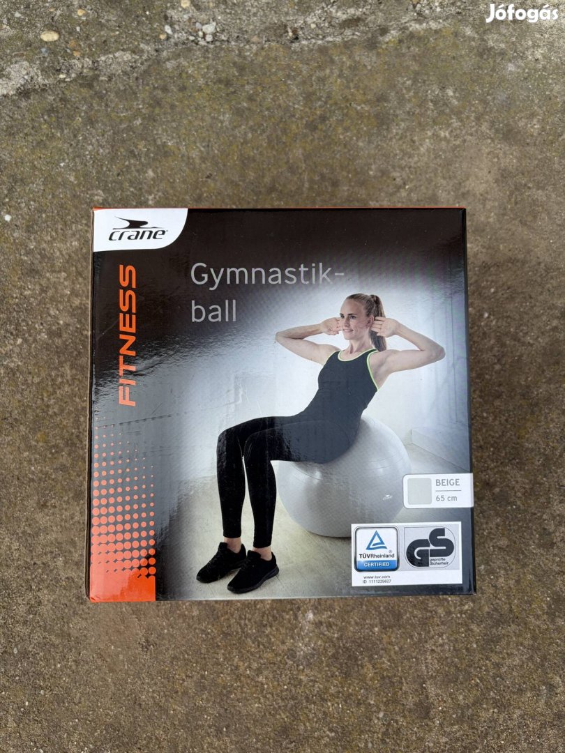 Új Crane fitness labda 65 cm - bontatlan