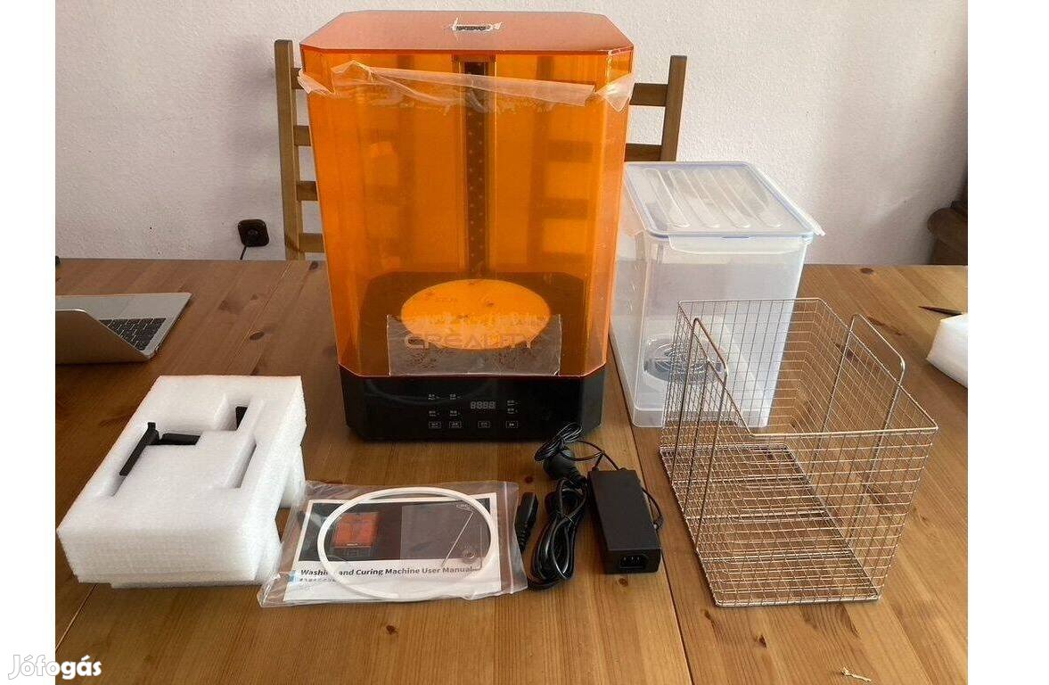 Új Creality UW-02 3D nyomtató mosós és UV szárító gyanta resin
