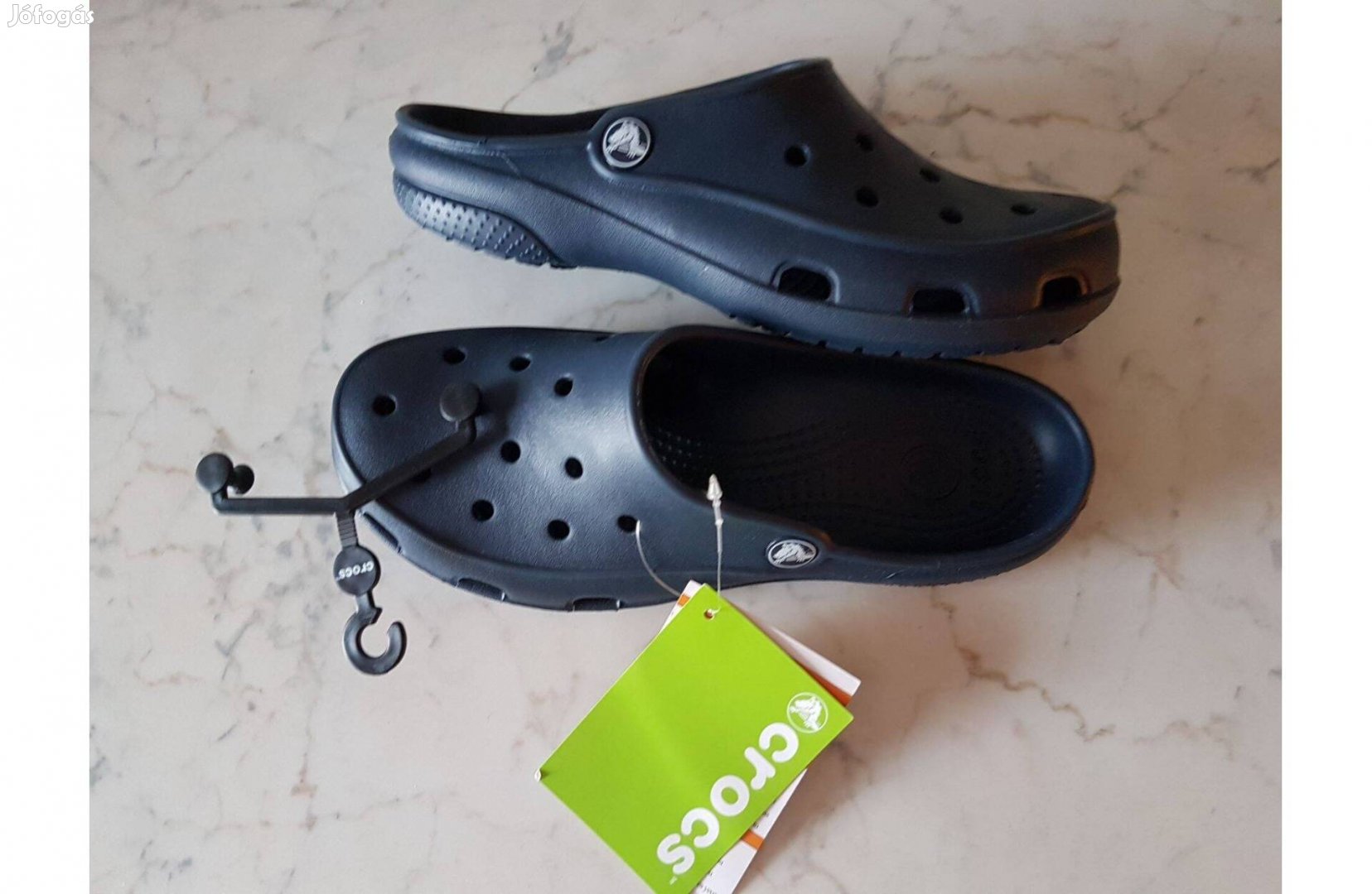 Új Crocs papucs skék színű egyedi modell W737 méret