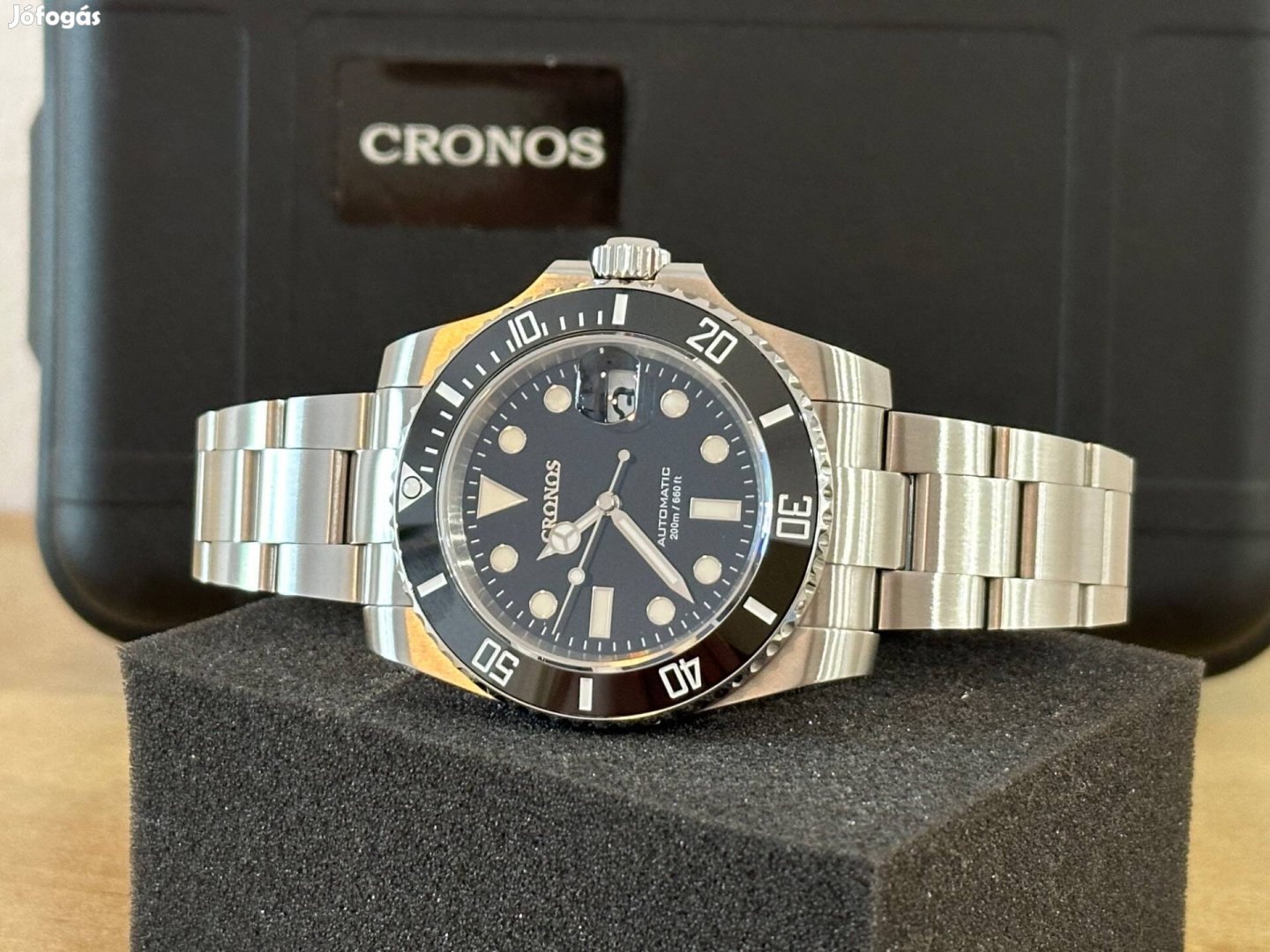 Új Cronos Submariner automata karóra (PT5000)