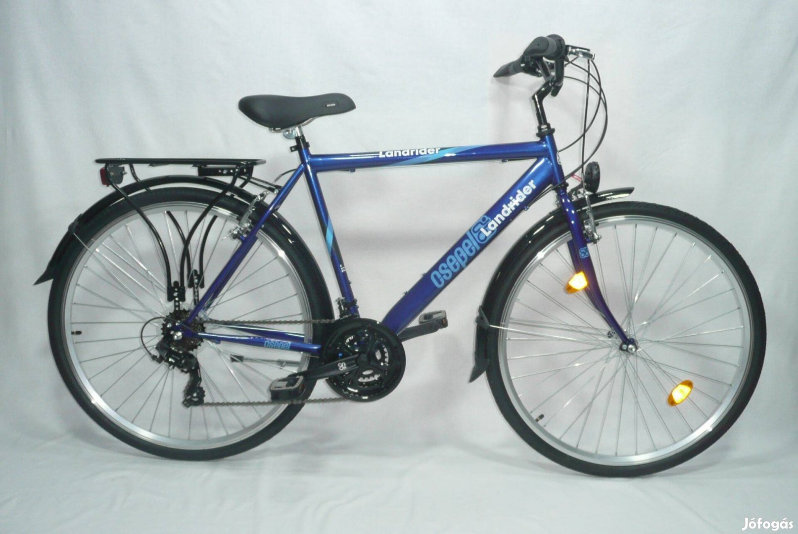 Új Csepel Landrider kék férfi trekking túra kerékpár