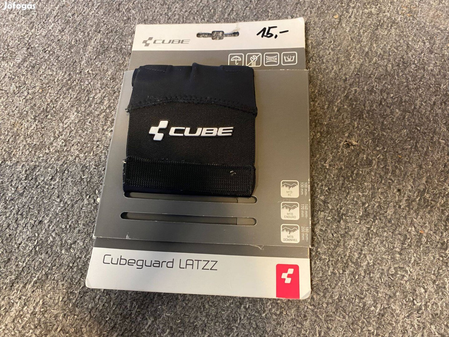 Új Cubeguard Latzz Enduro kerékpár bicikli elso sarvedo