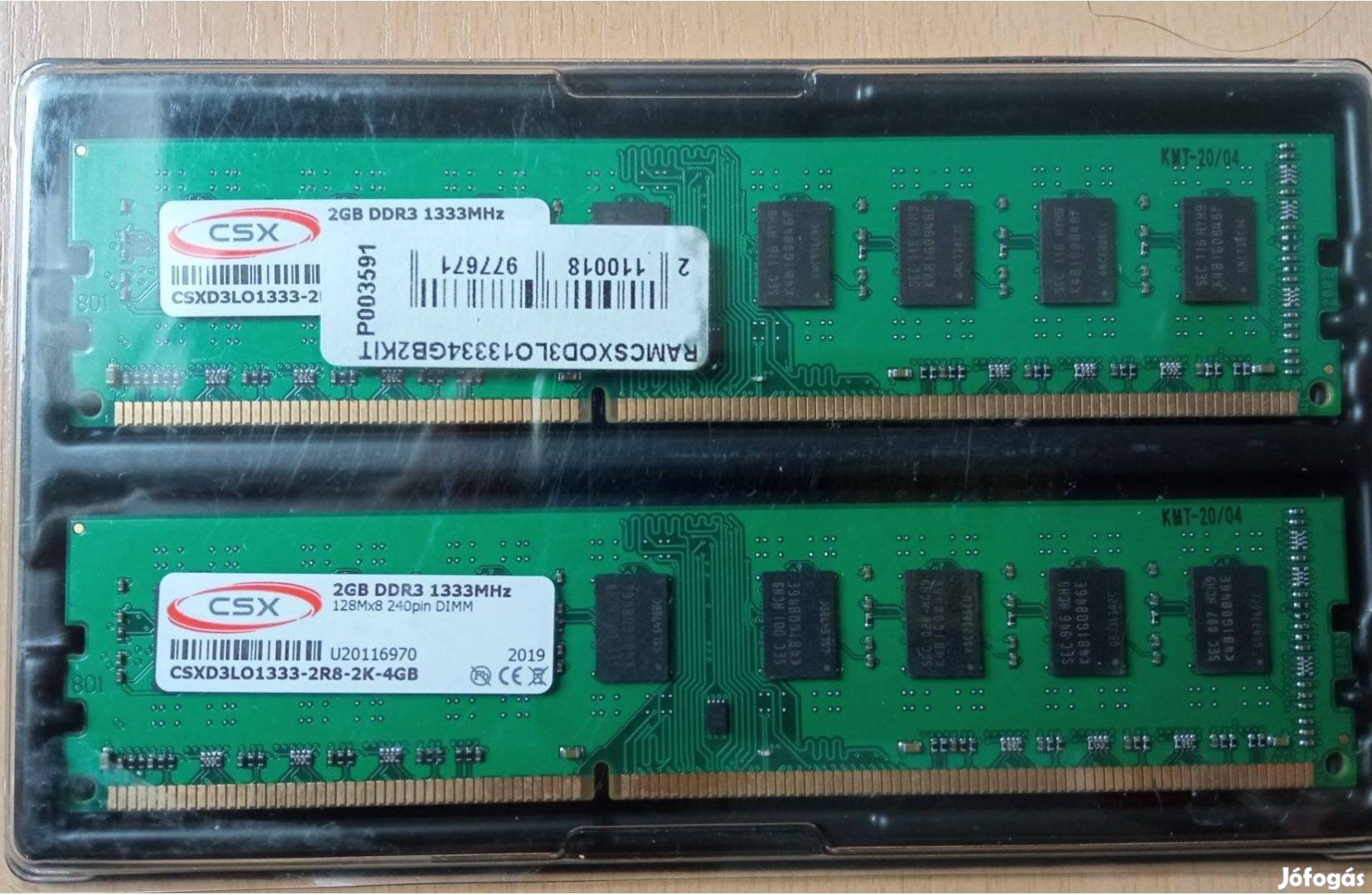 Új DDR3 PC memória