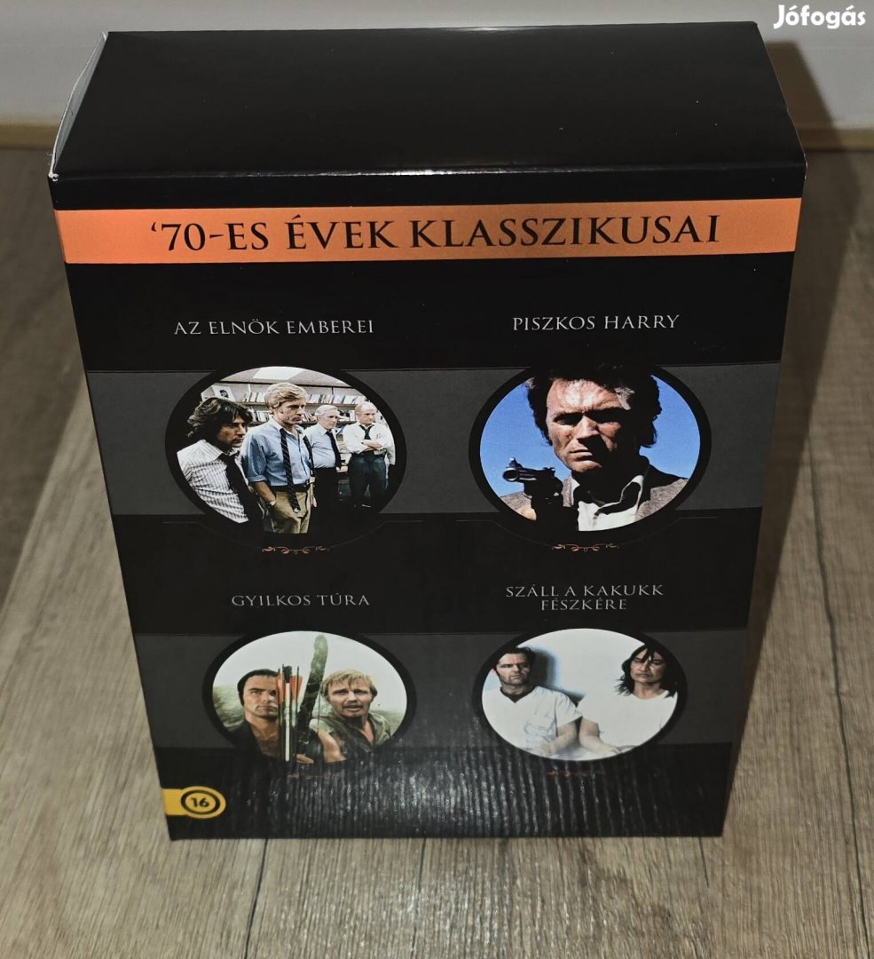 Új DVDGyilkos túraElnök embereiPiszkos HarrySzáll a kakukk