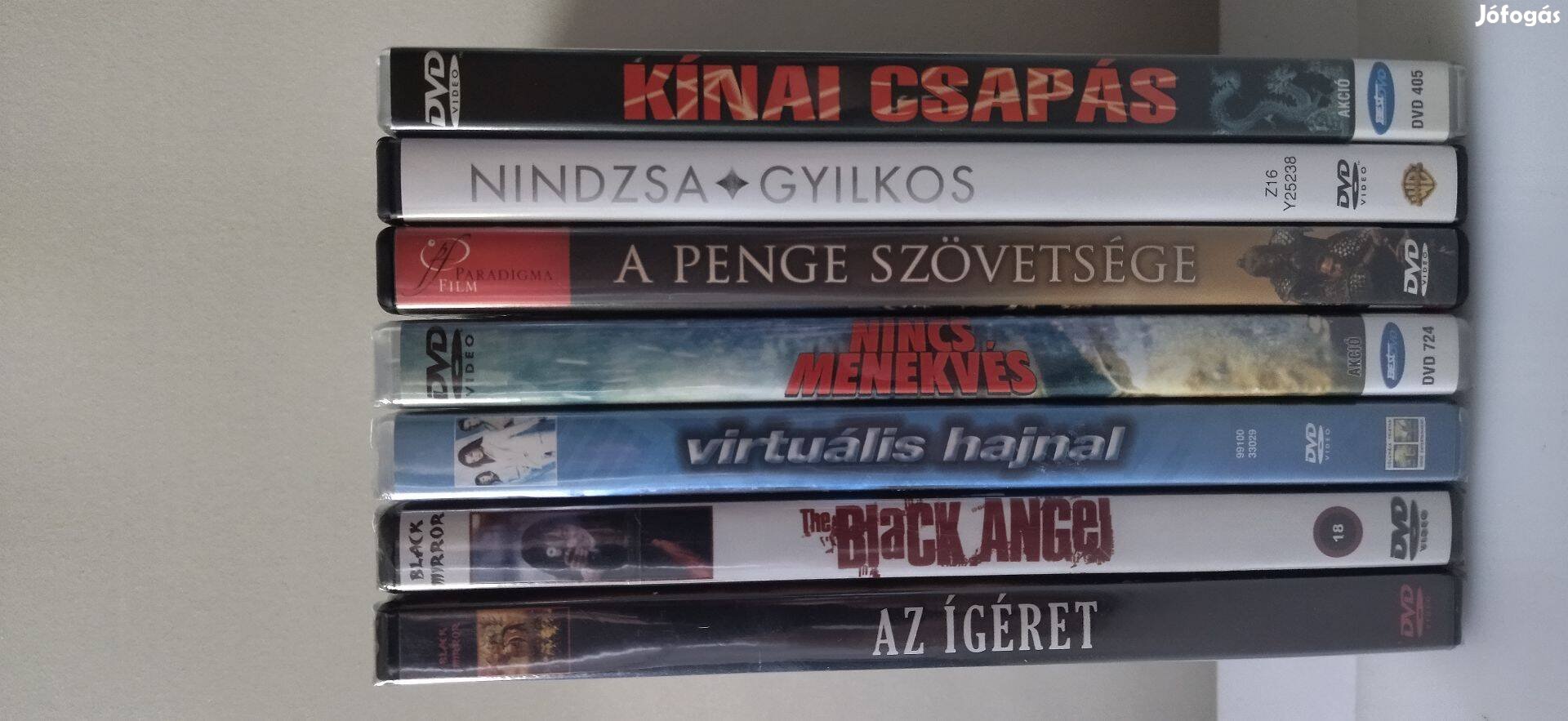 Új DVD, Hongkongi filmek Black Mirror DVD Gyűjtemény 3. (7 DVD)