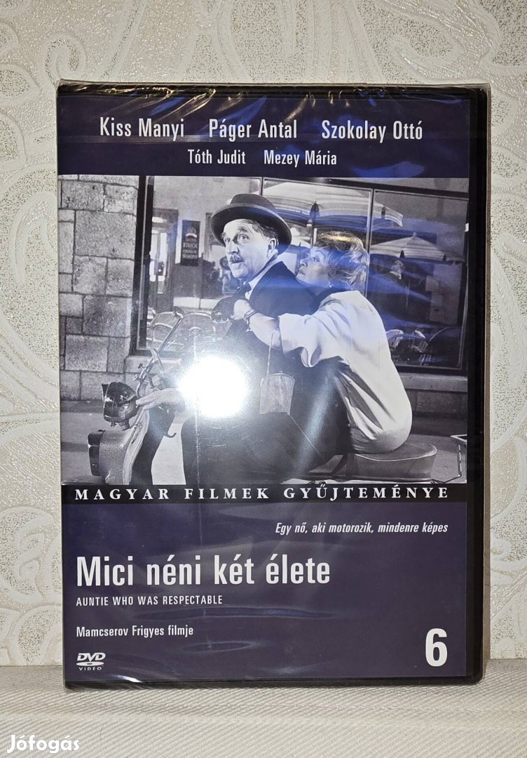 Új DVD :Mici néni két élete/Hattyúdal/Kincskereső kisk./Édes Anna) 