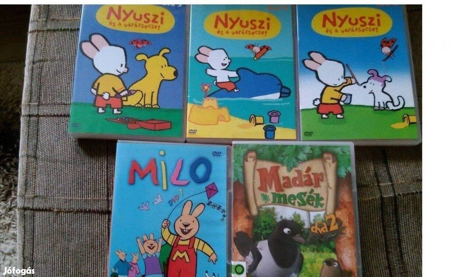 Új DVD mese Thomas Milo Nyuszi és a varázsecset