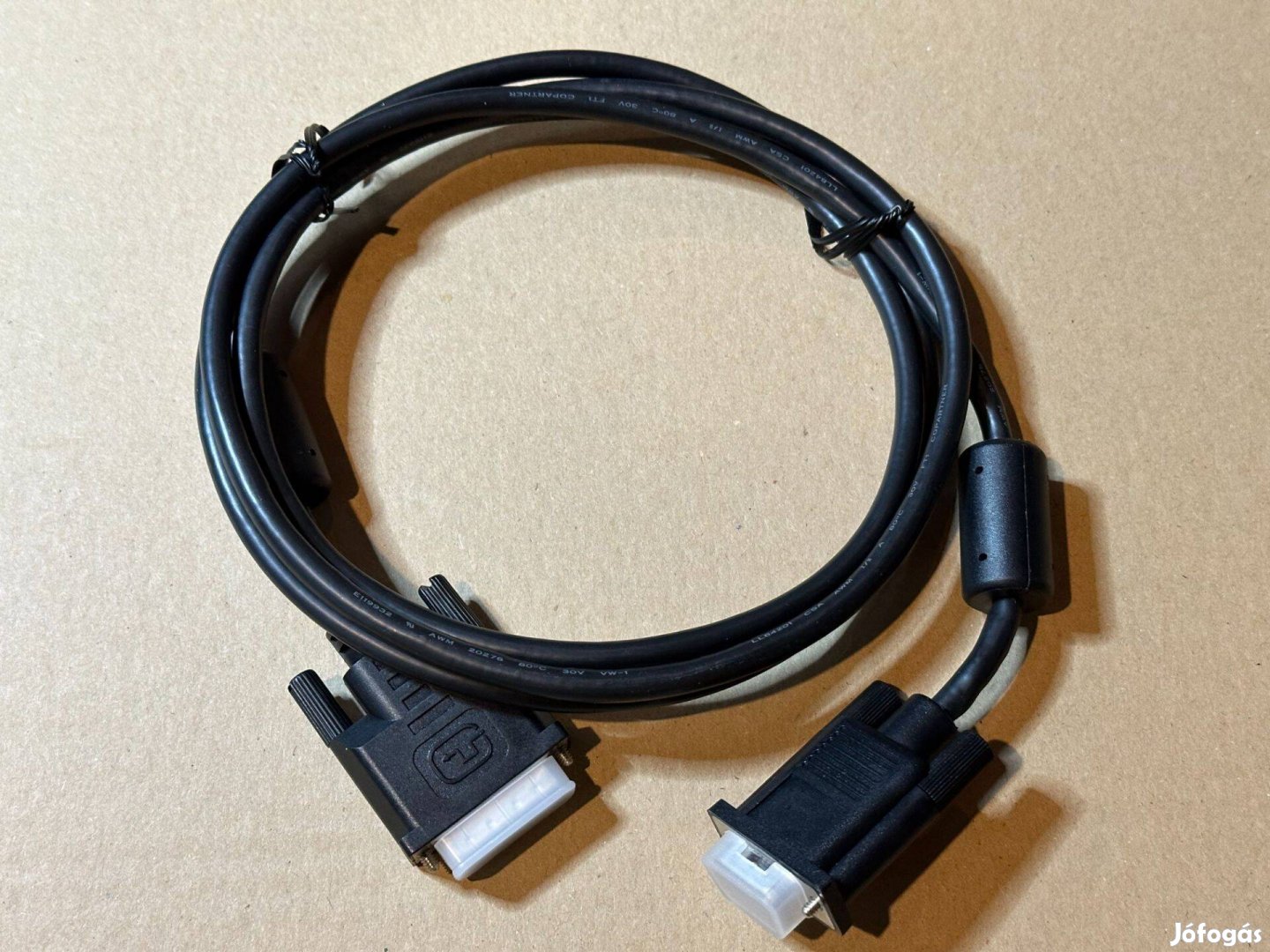 Új DVI-I - VGA monitor kábel