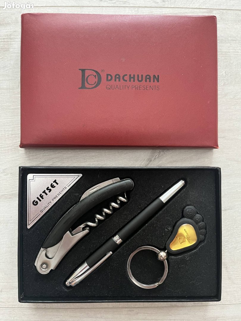 Új Dachuan ajándék szett: toll, bornyitó, kulcstartó eladó