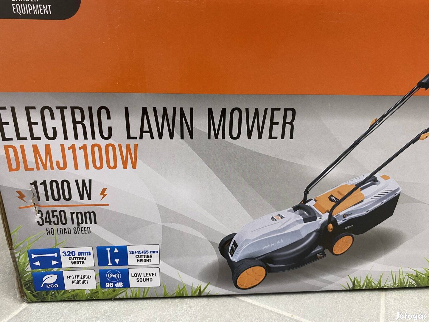 Új Daewoo Dlmj1100W elektromos fűnyíró nem Parkside