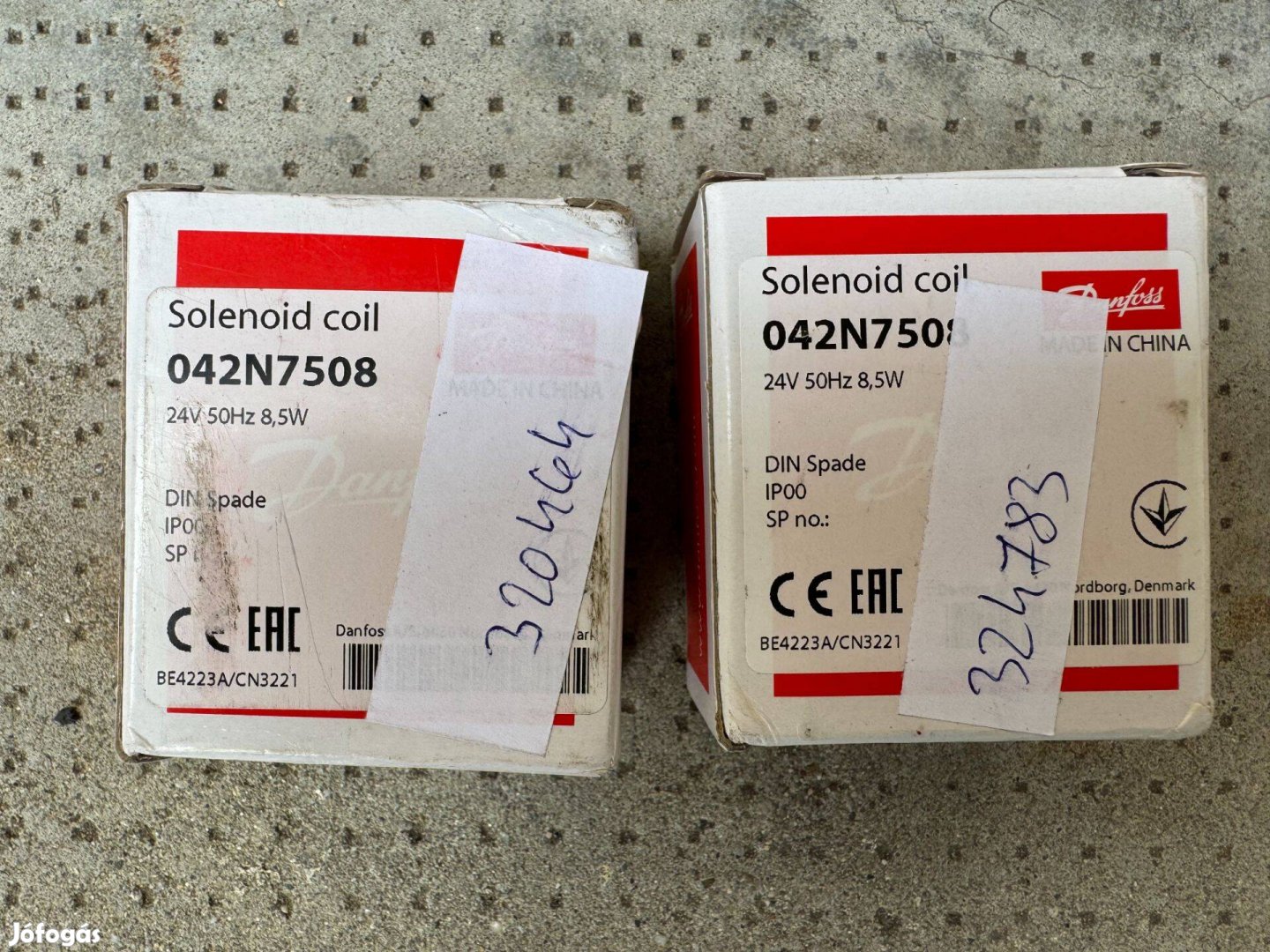 Uj Danfoss Elektromos Szelep Tekercs Solenoid Coil BA024A 042N7508