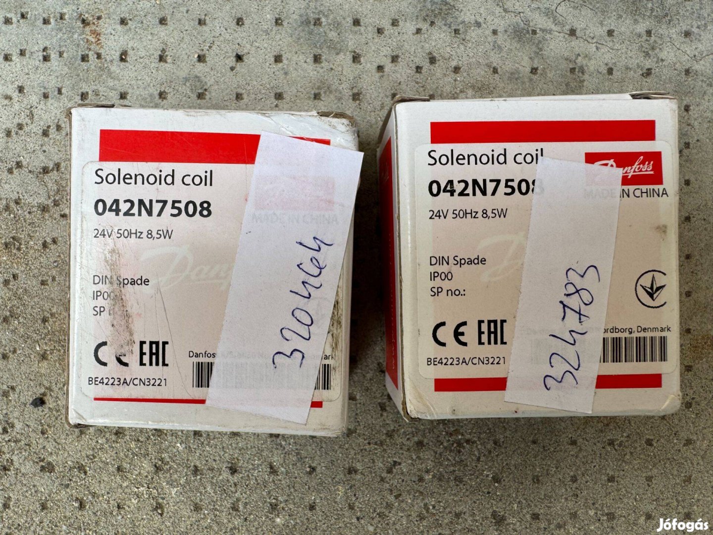 Új Danfoss Elektromos Szelep Tekercs Solenoid Coil BA024A 042N7508