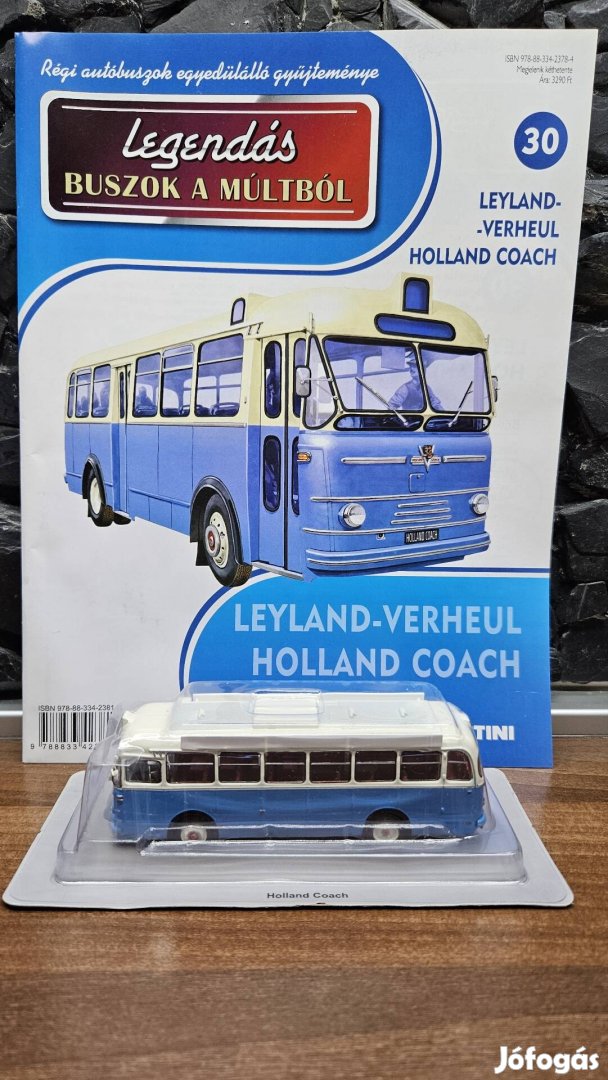 Új Deagostini # Legendás buszok a múltból # Leyland Holland Coach