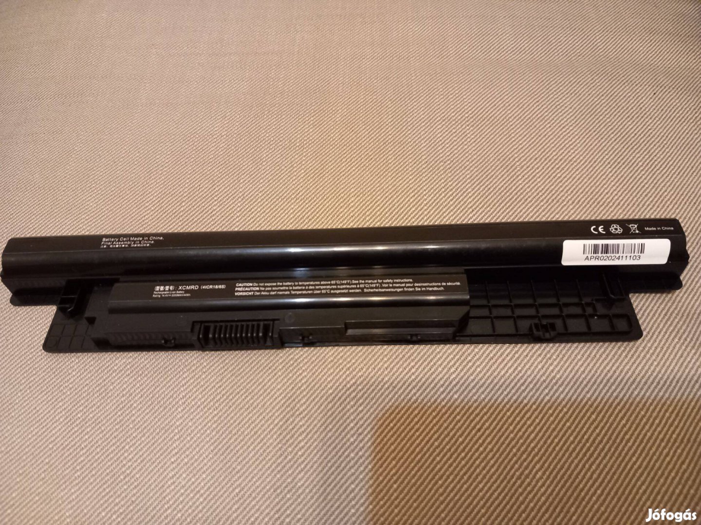 Új Dell akkumulátor X29KD, Xcmrd, Xrdw2, Ygmtn - 3000mAh, 14.8V, 44Wh