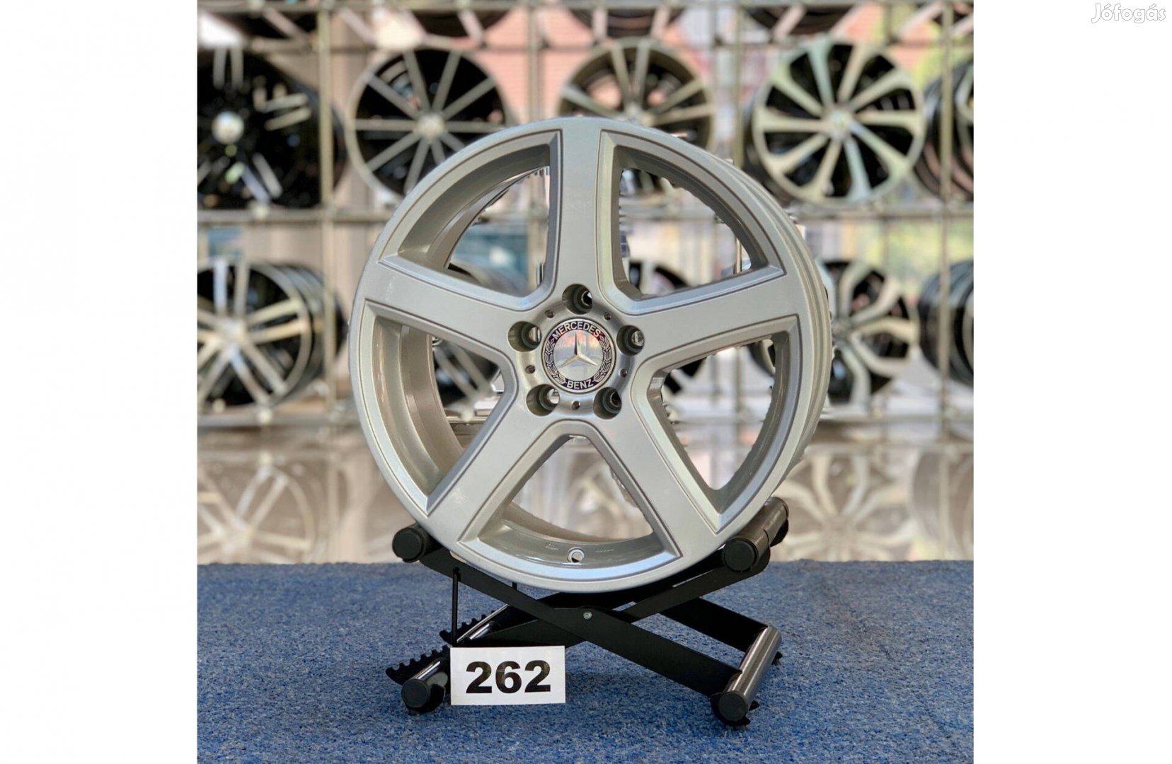 Új Dezent 17 alufelni felni, 5x112, kétszéles, (262) Mercedes