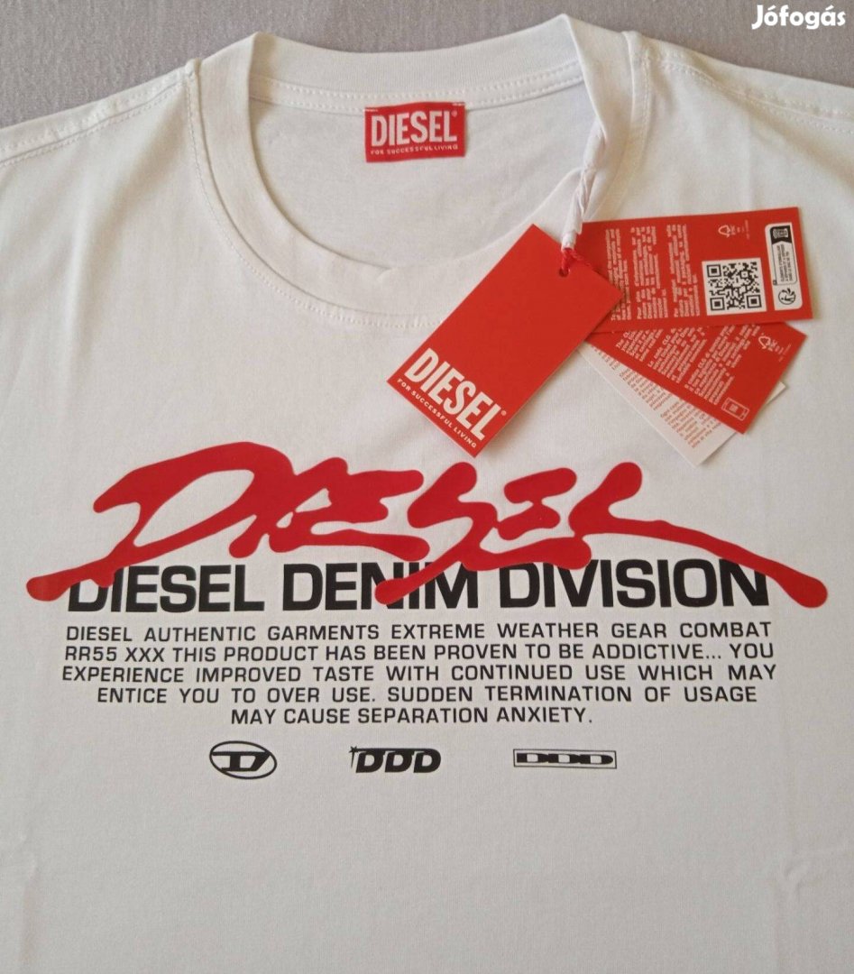Új Diesel férfi póló (XL) !