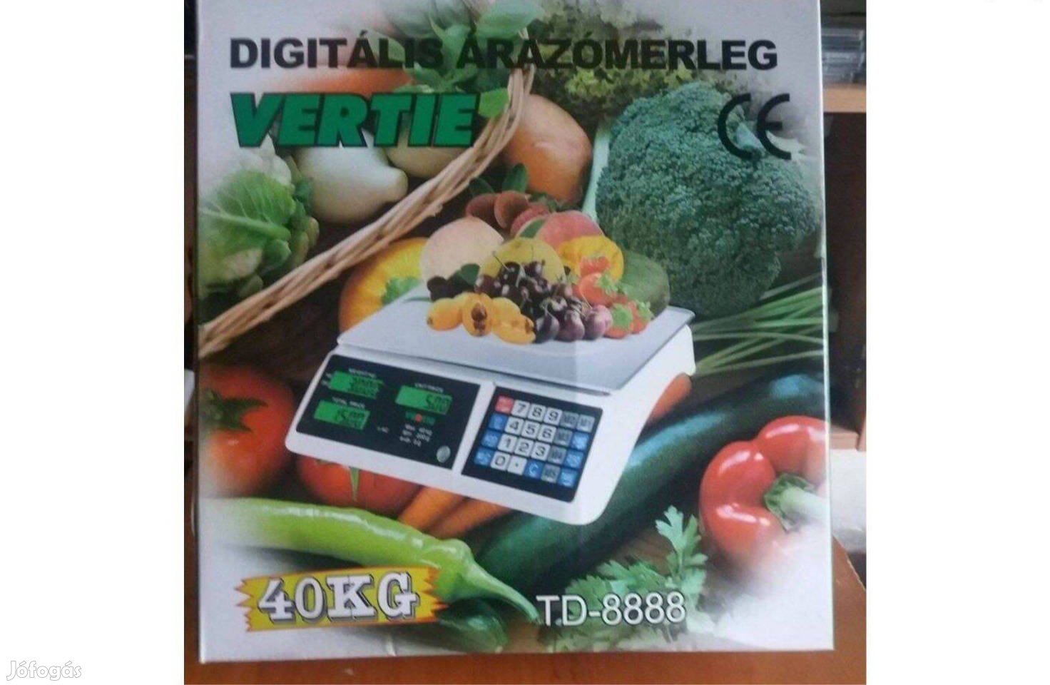 Új Digitális Árazómérleg 40 Kg Vertie