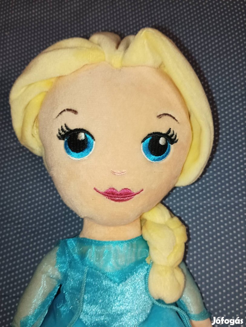 Új Disney Frozen Jégvarázs Elza Elsa Plüss játék Baba játékbaba 32 cm