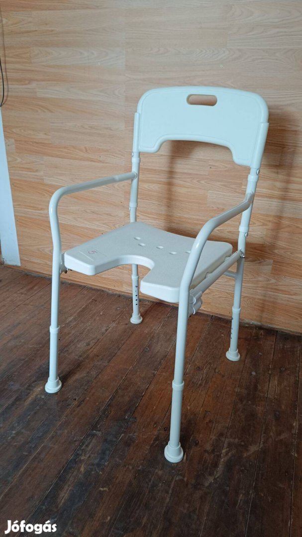 Új Drive Fürdetőszék háttámlával karfákkal - állítható ülésmagasság! 5