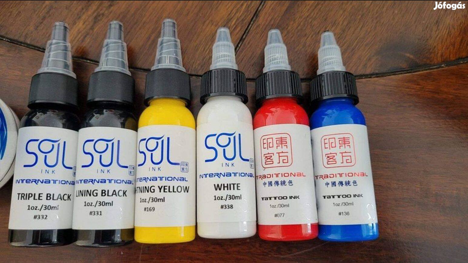 Új EU Reach tetováló festék tinta 30ml 8 színben