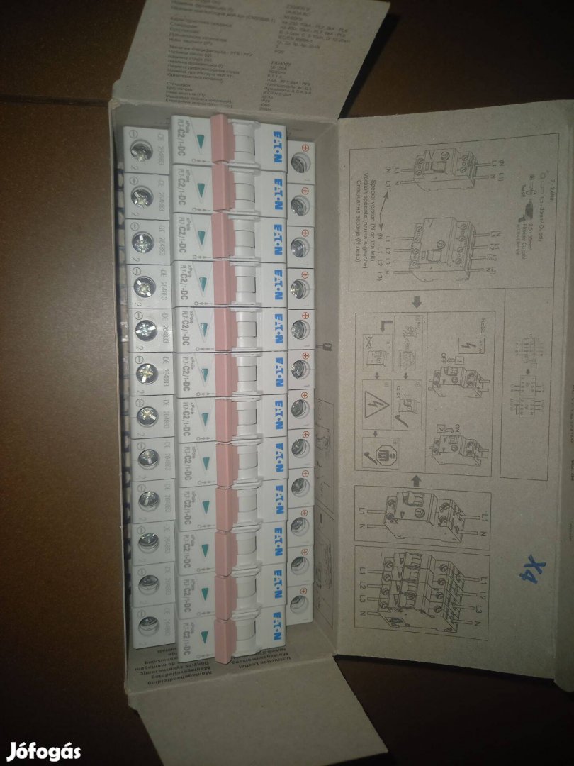 Új,Eaton kismegszakitó, relé eladó