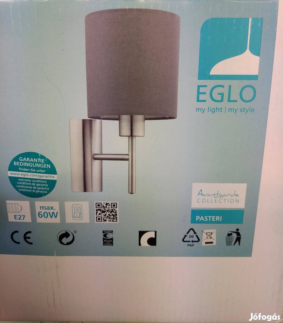 Új Eglo Pasteri 94926 falikar eladó