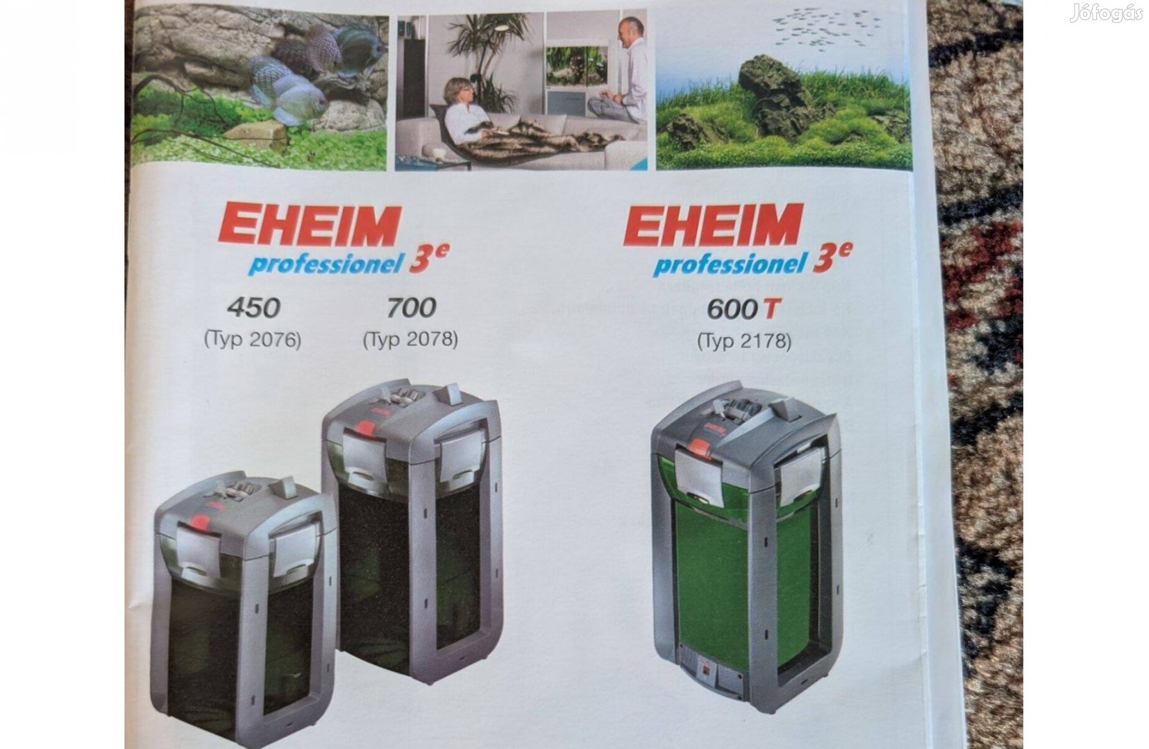 Új Eheim Professzionális akváriumszűrőümelegítő Professionel