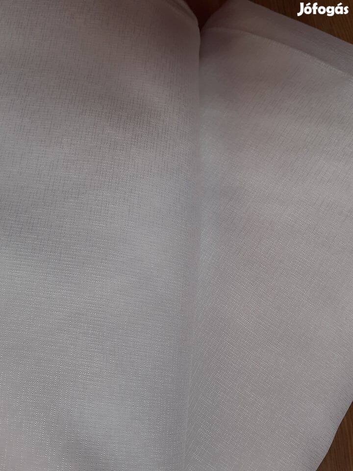 Új Ekrü sable függöny Ólomzsinórral 8m x 280 cm