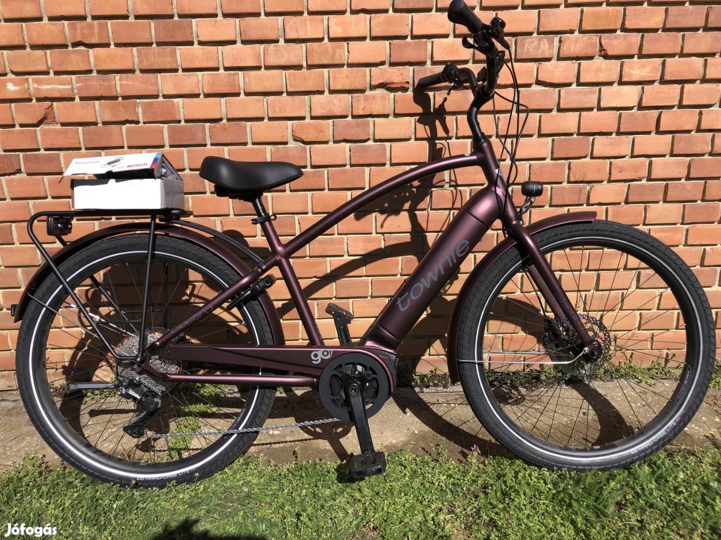 Új Electra Townie cruiser ebike, performance 500Wh, COBI