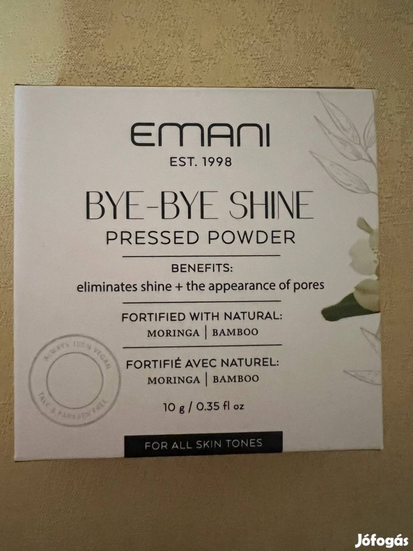 Új Emani Cosmetics Bye-Bye Shine Pressed Powder