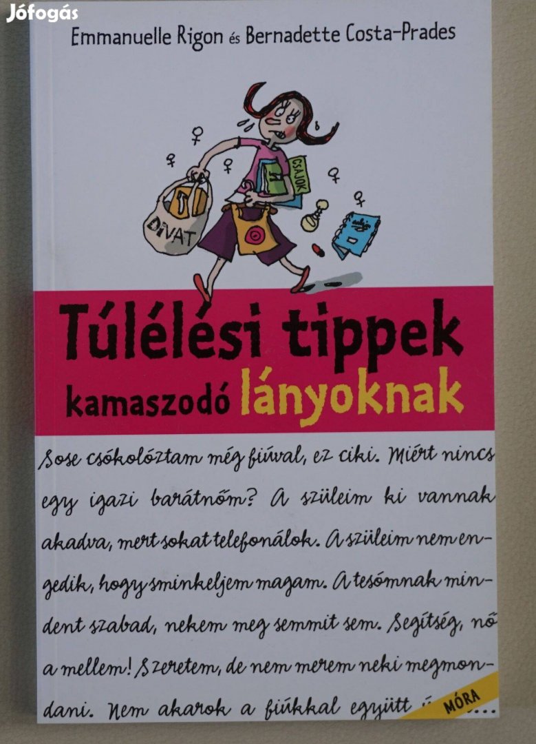 Új,Emmanuelle Rigon: Túlélési tippek kamaszodó lányoknak