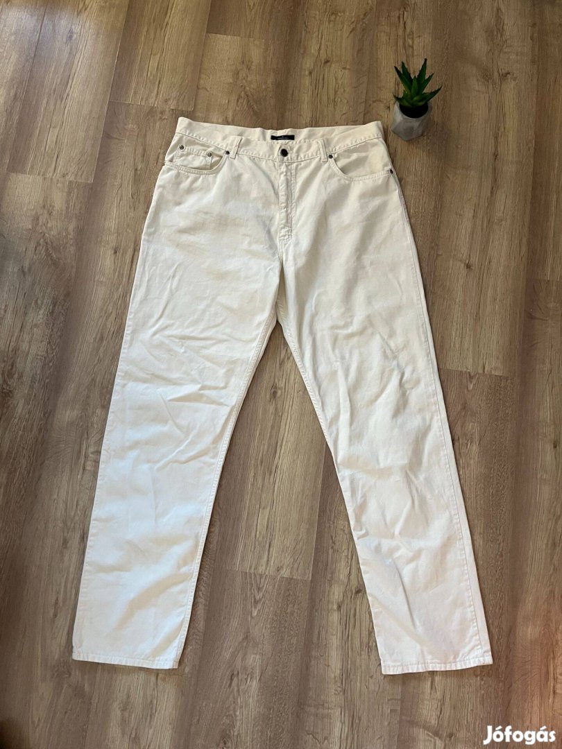 Új Ermenegildo Zegna luxus férfi chino nadrág XL Harmadáron