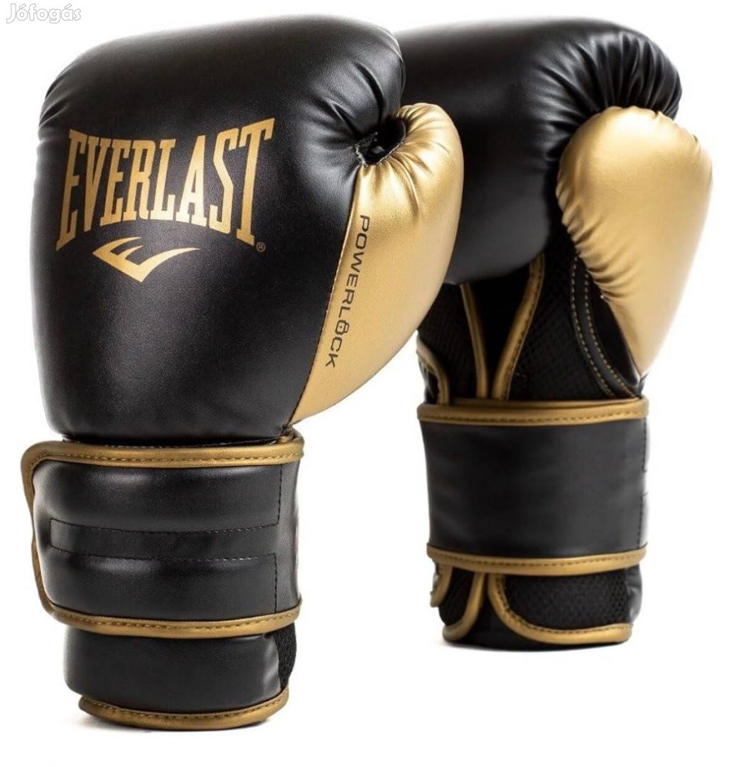 Új Everlast Powerlock boxkesztyű, 12 oz