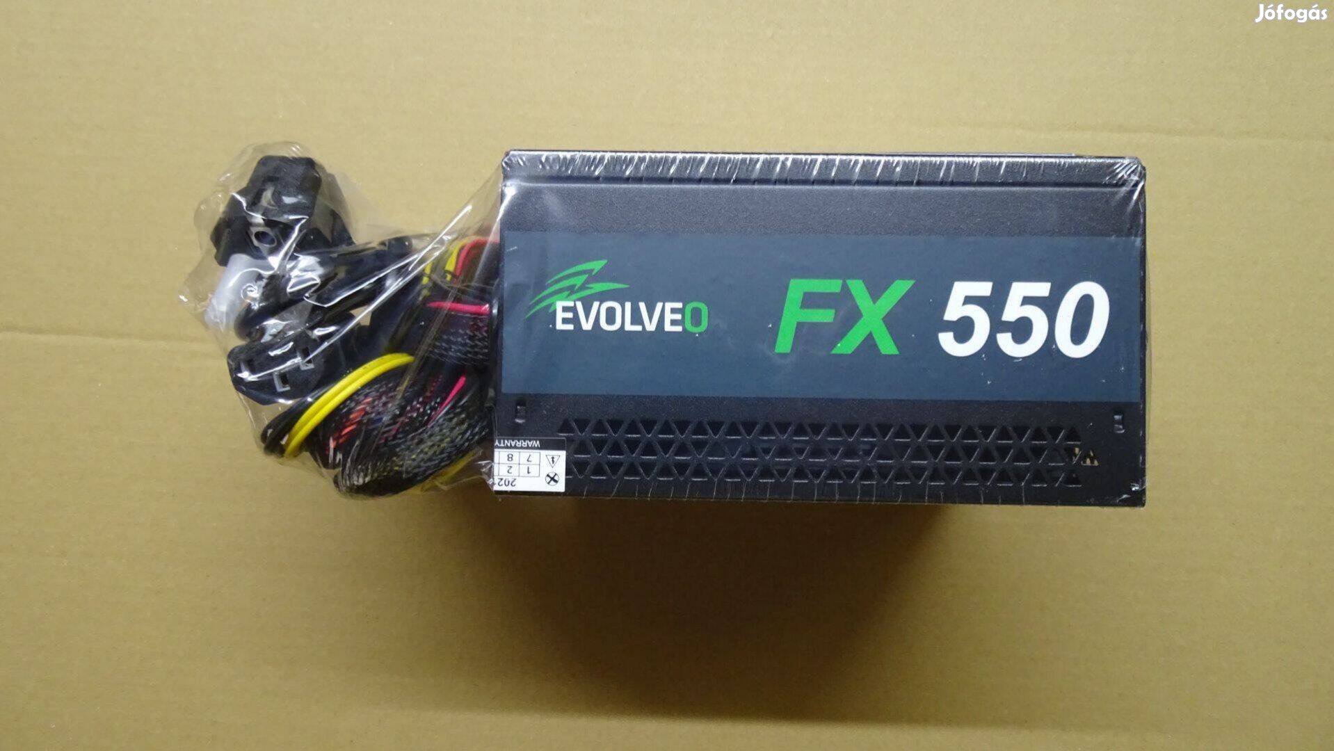 Új Evolveo FX 550 80 + PC tápegység