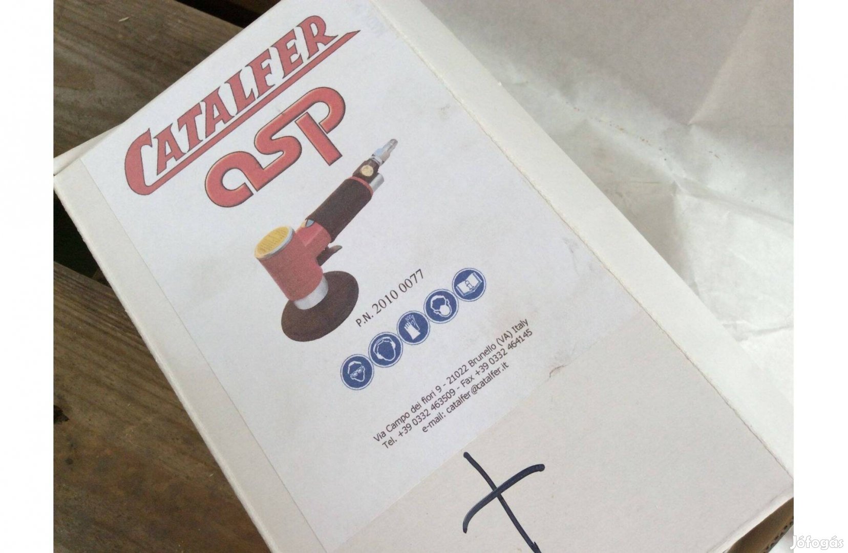 Új Excenteres csiszológép 77mm levegős csiszoló gép ASP