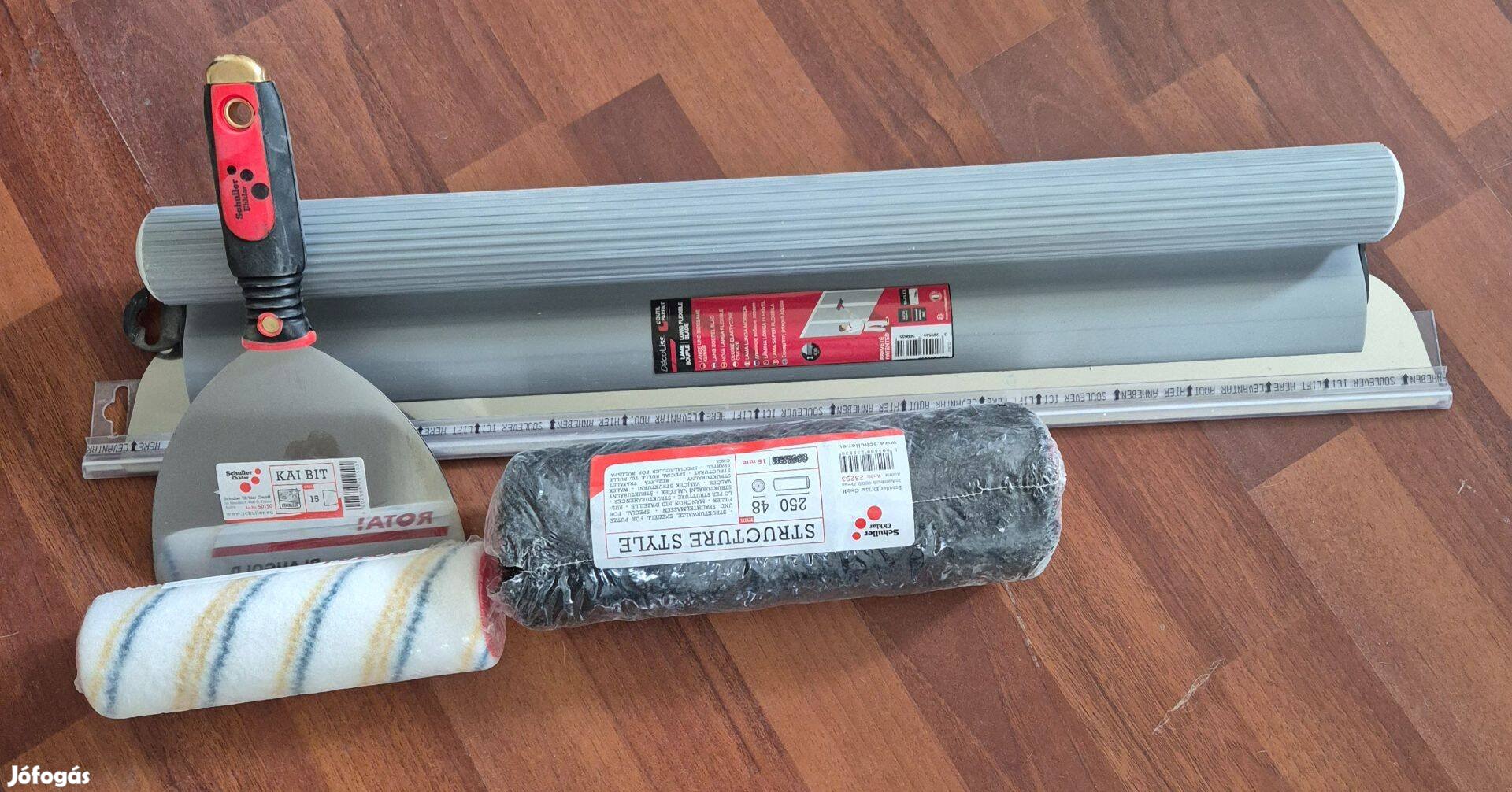 Új Falsimító 60 cm és glettelő henger