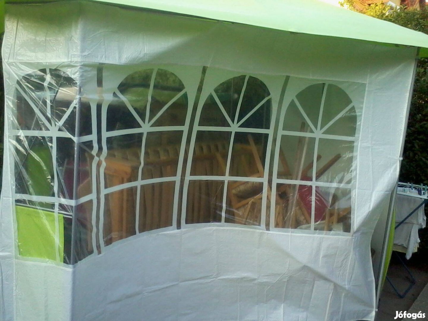 Új Fehér Pavilon oldal 3 Ablakos 245x195