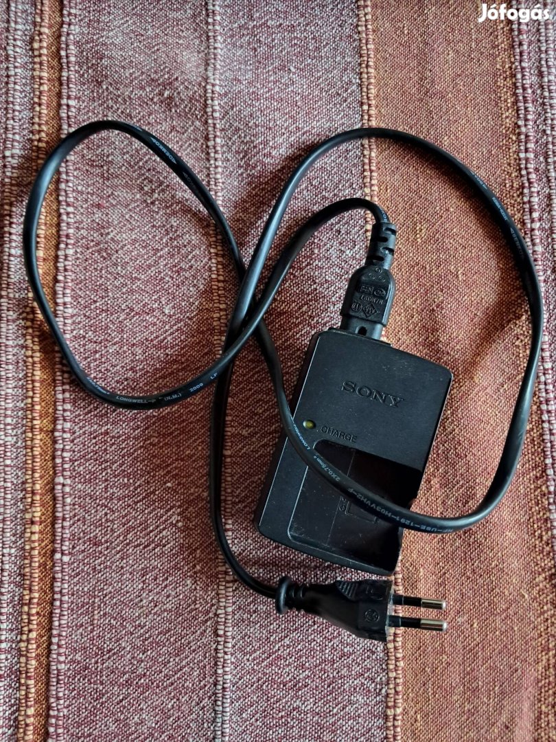 Új Fekete Sony Battery Charger Töltő 