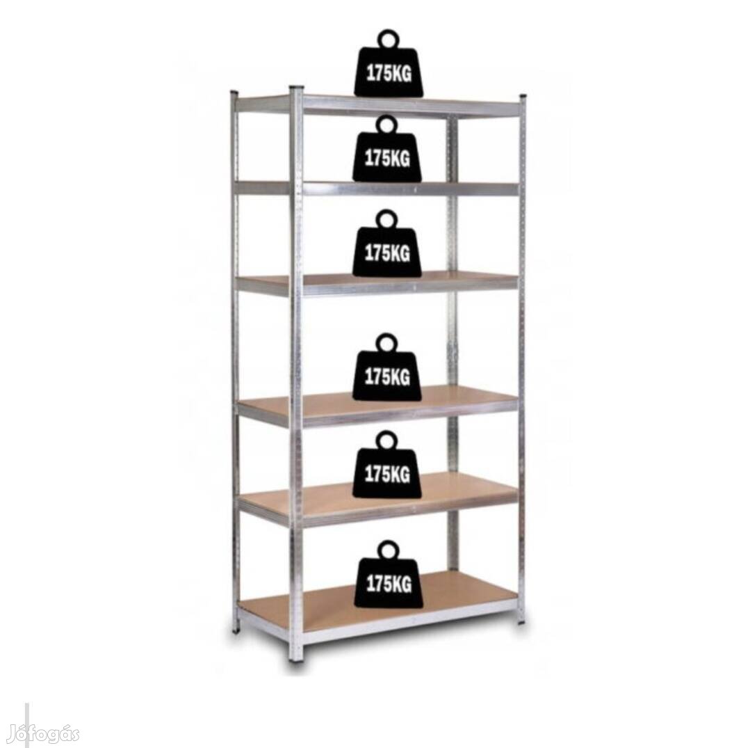 Új Fém polc, garázs polc, salgó polc, kamra polc eladó 