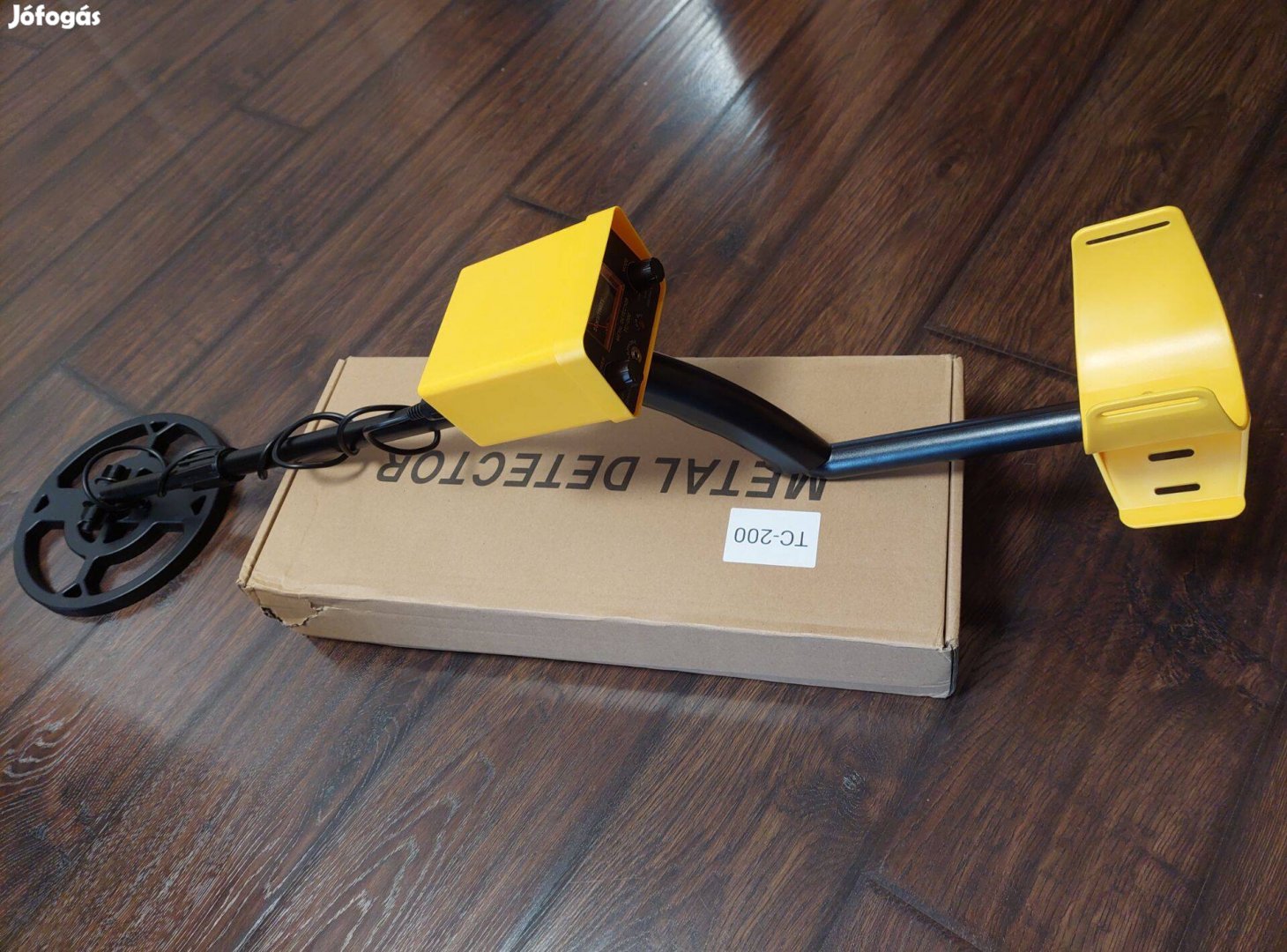 Új Fémdetektor Fémkereső detektor Precíz Termék TC-200 Sárga színű
