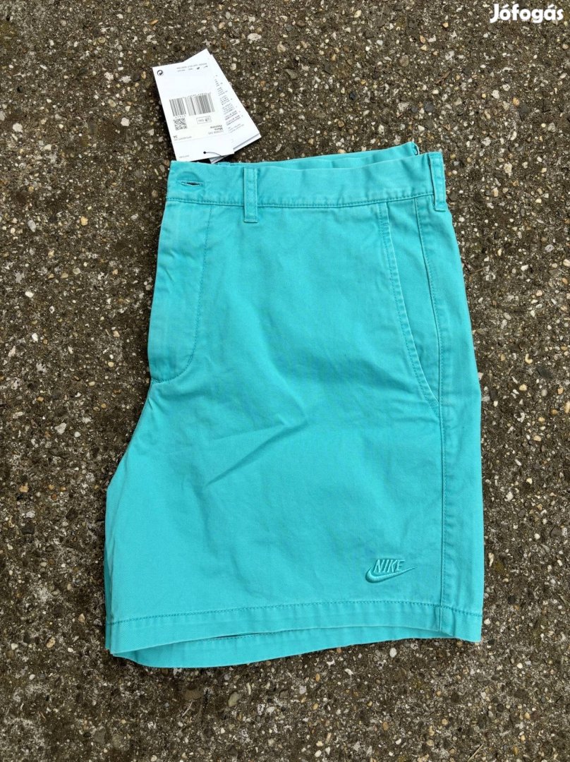 Új Férfi Nike Chino Pamut Short Rövidnadrág 34-es (L)