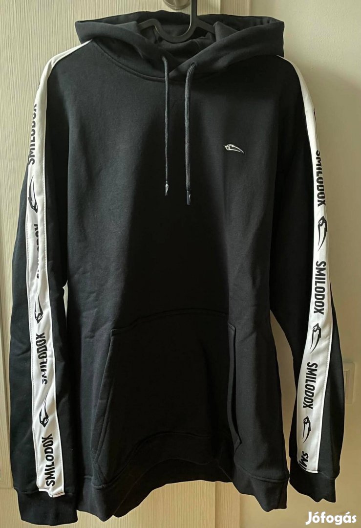 Új Férfi Smilodox Kapucnis Felső Sport Pulóver Sportpulóver Hoodie L