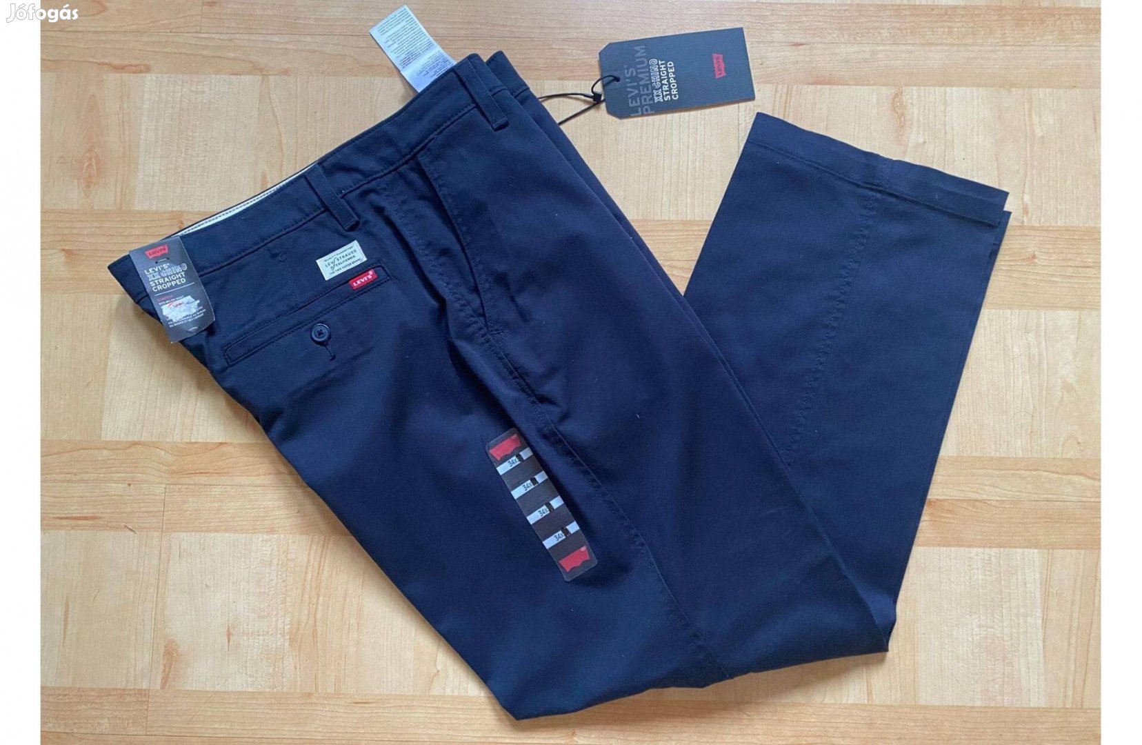 Új Férfi XX Levi's Férfi Sötétkék Chino Nadrág 34-es