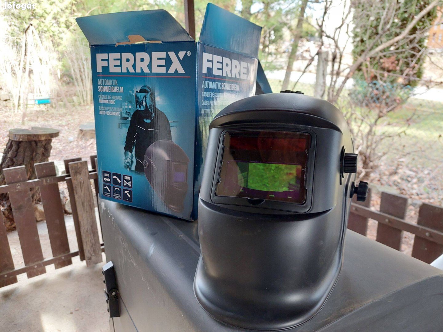 Új Ferrex automata hegesztőpajzs