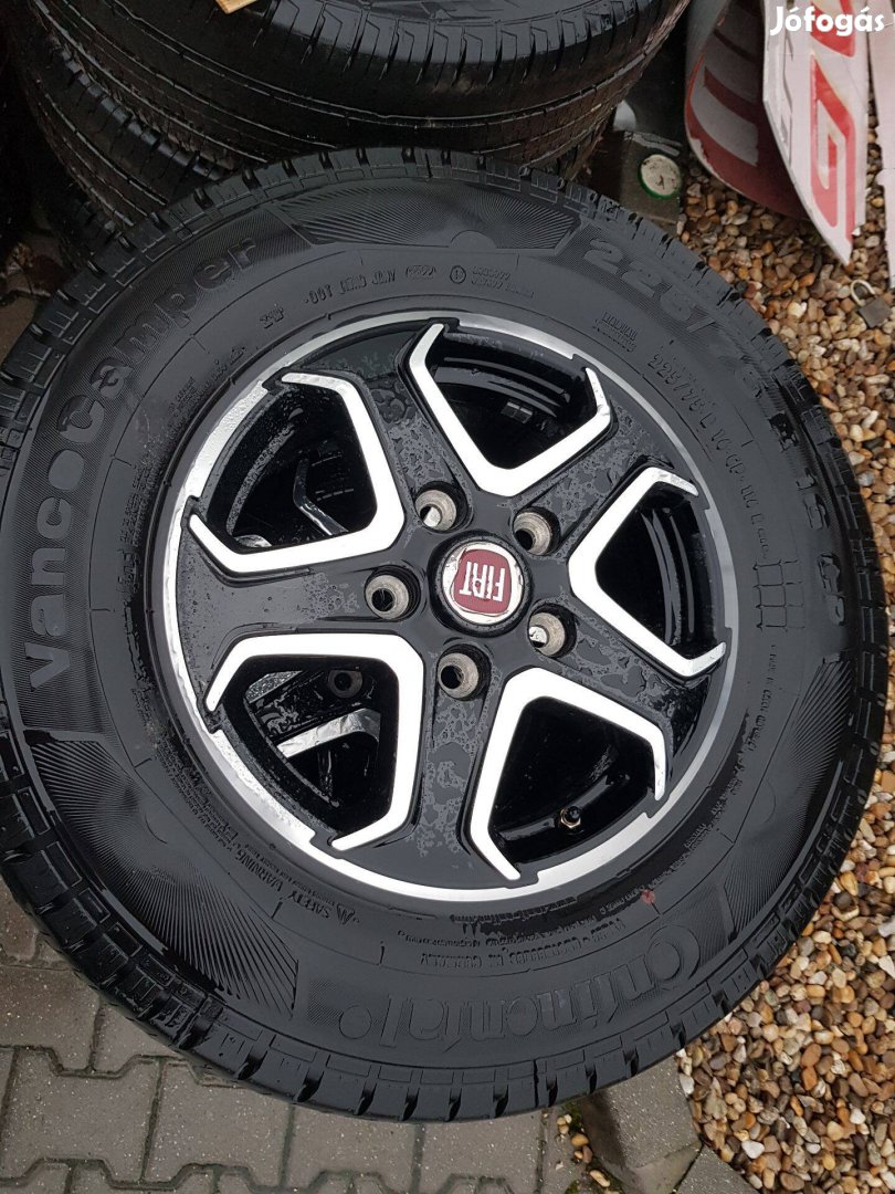 Új Fiat Ducato gyári alufelni 5x130 Michelin gumi 225/75 R16 CP 2024