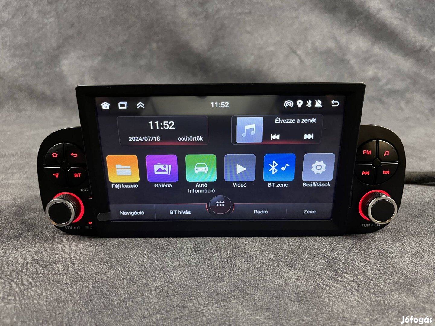 Új Fiat Panda Android Navigáció multimédia Carplay