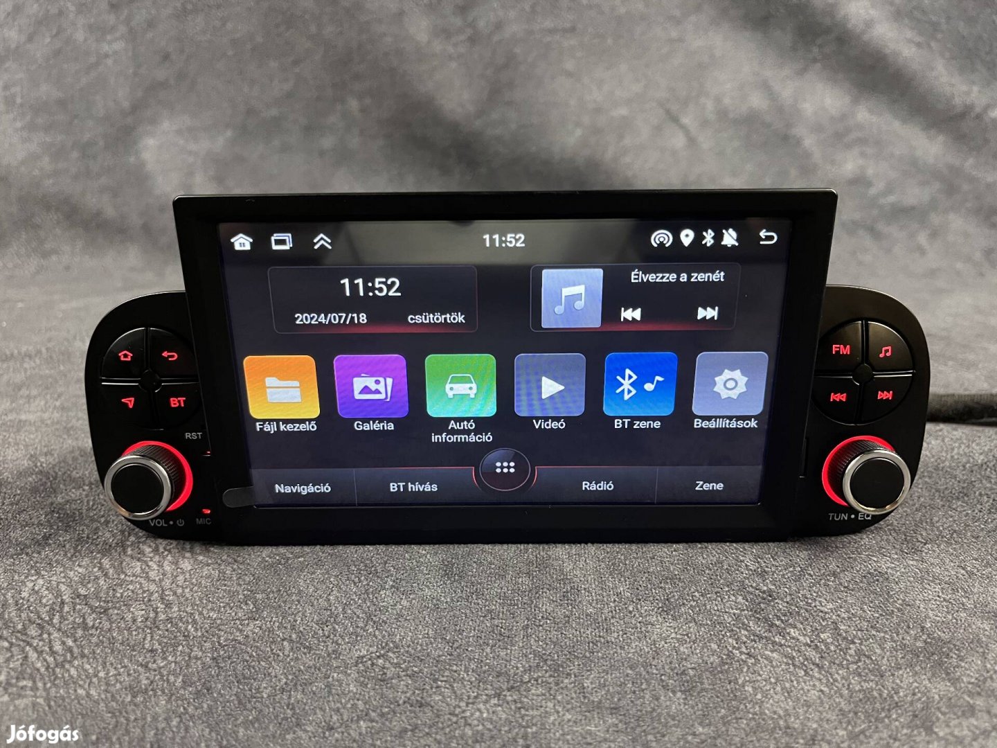 Új Fiat Panda Android Navigáció multimédia Carplay